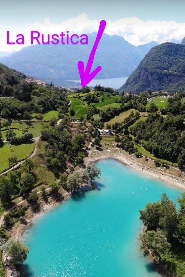 La Rustica Sul Lago Di Tenno Mansarda Eksteriør billede